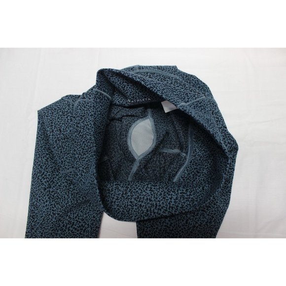 Athleta women's salutation stash II textured knit yoga tight leggings ST - Picture 6 of 10